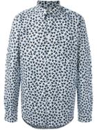 Ps By Paul Smith 'mini Heart' Print Shirt, Men's, Size: Medium, White, Cotton
