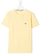 Lacoste Kids Logo T-shirt - Yellow