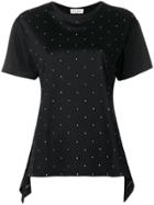 Sonia Rykiel Embellished Casual T-shirt - Black
