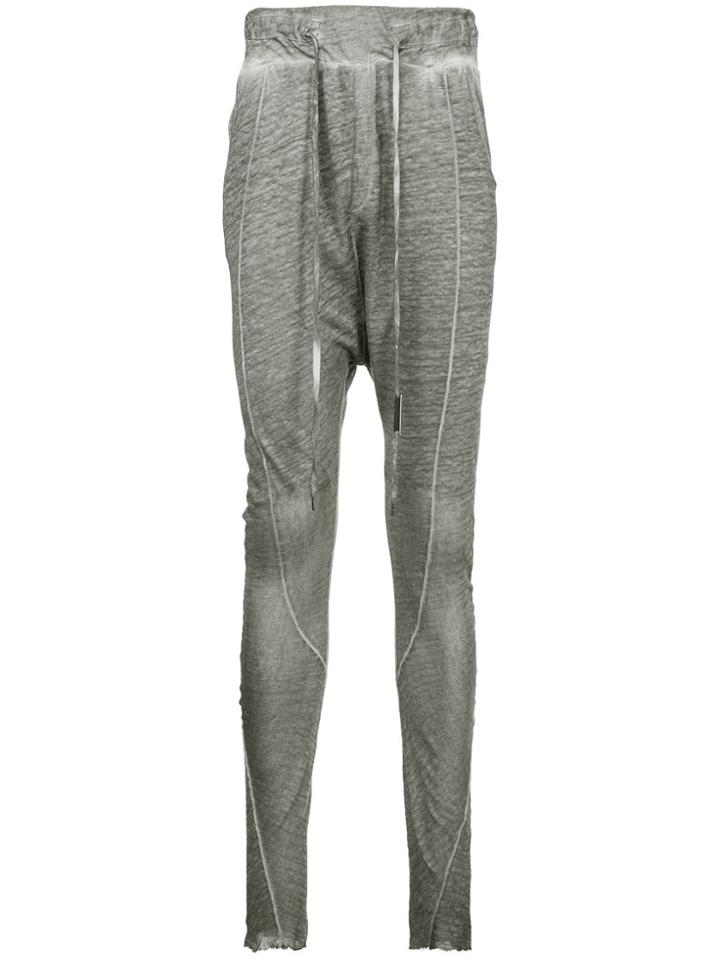 Army Of Me Drop Crotch Trousers - Grey