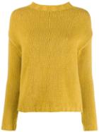Aragona Cashmere Long-sleeve Sweater - Yellow