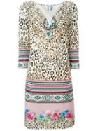 Blumarine Multi Print Dress