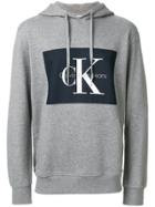 Calvin Klein Jeans Logo Hoodie - Grey