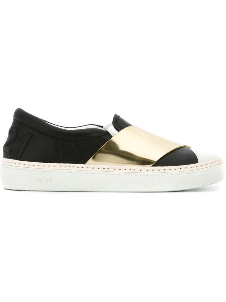 No21 Crisscross Strap Sneakers