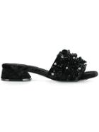 Suecomma Bonnie 3d Sequinned Sandals - Black