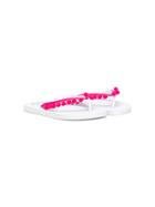 Mc2 Saint Barth Kids Teen Pom-pom Embellished Flip Flops - White