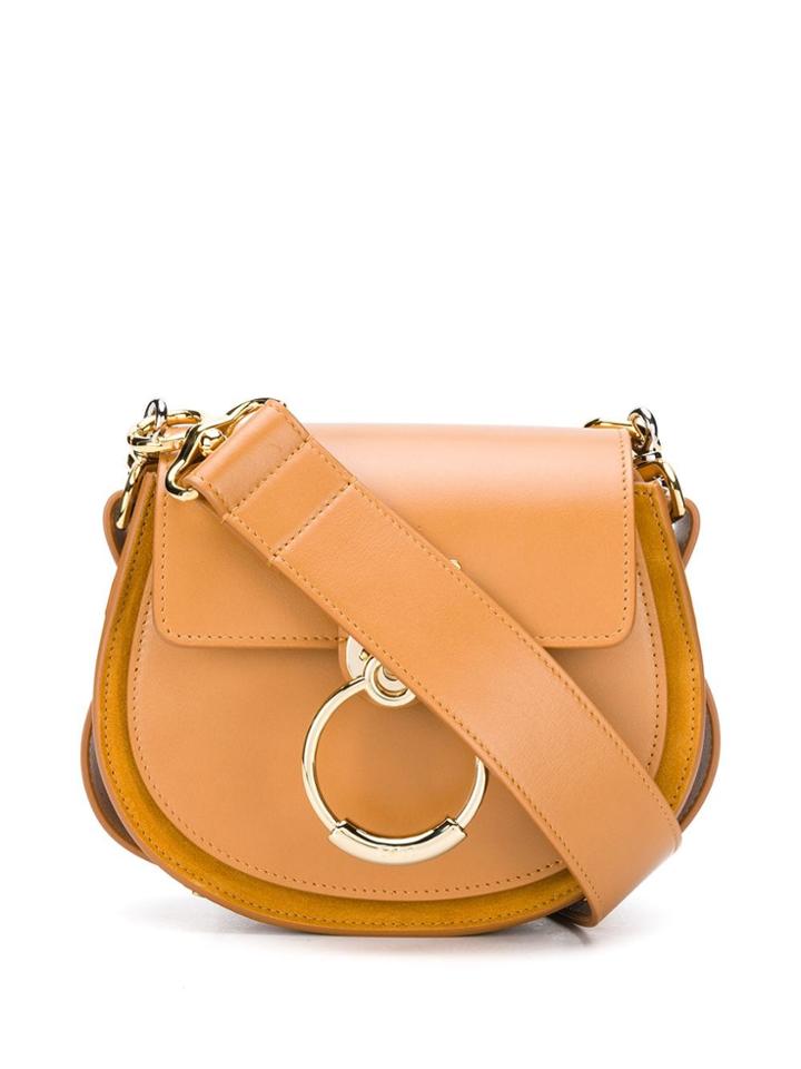 Chloé Rounded Shoulder Bag - Brown