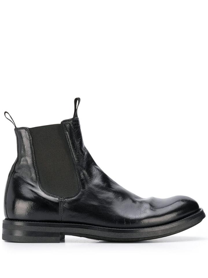 Officine Creative Academia Ankle Boots - Black