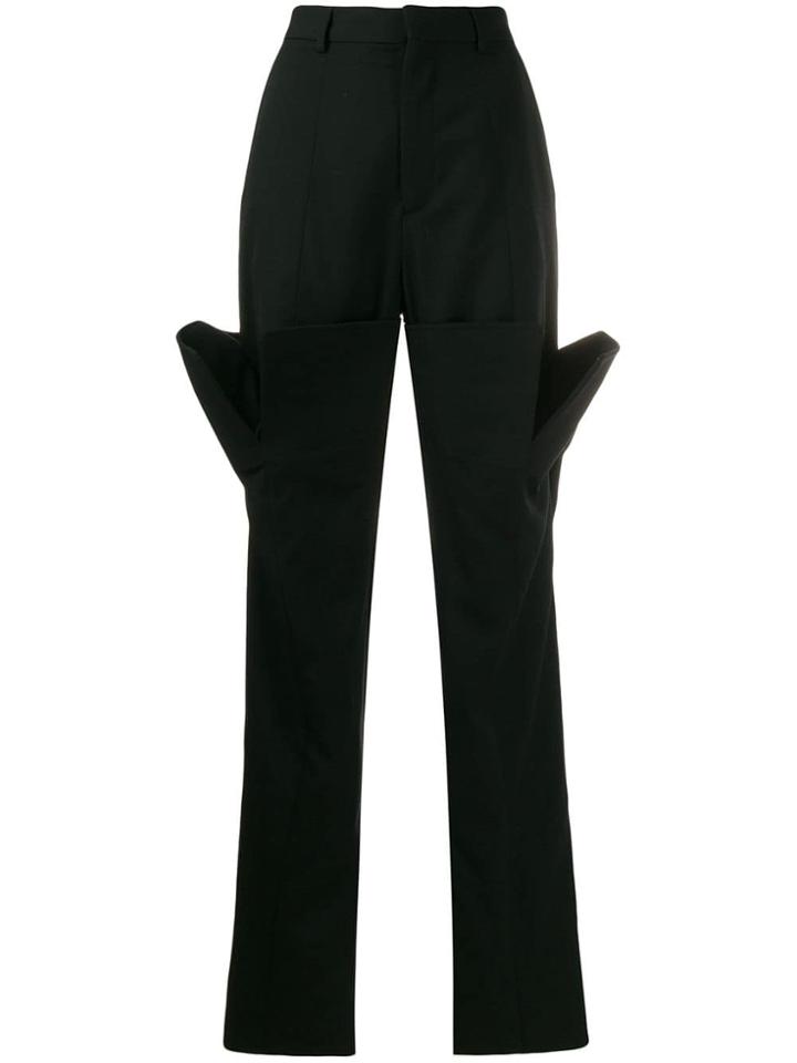 Y/project Oversized-pocket Straight Trousers - Black