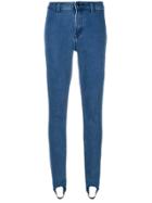 J Brand Ankle Cuff Skinny Jeans - Blue