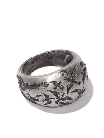 Castro Smith Birds Ring - Silver