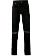 Saint Laurent Biker Jeans, Men's, Size: 31, Black, Cotton/spandex/elastane