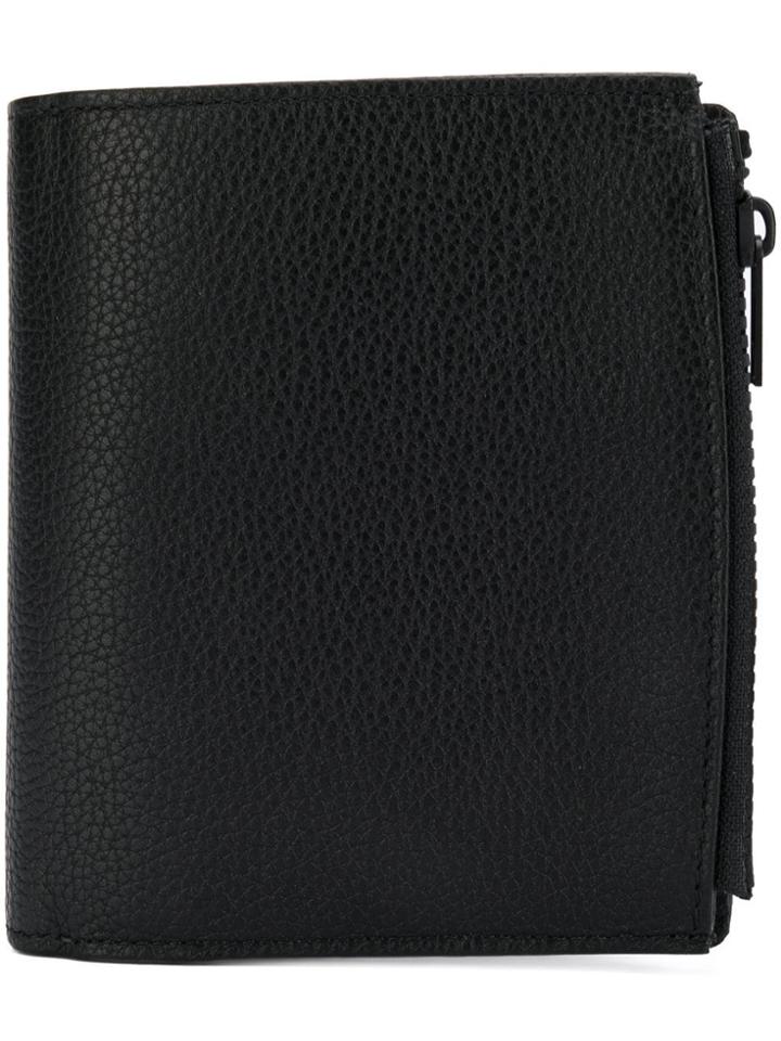 Maison Margiela Textured Bifold Wallet - Black