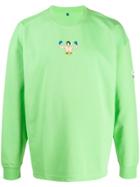 Ader Error Boxer Print Jumper - Green