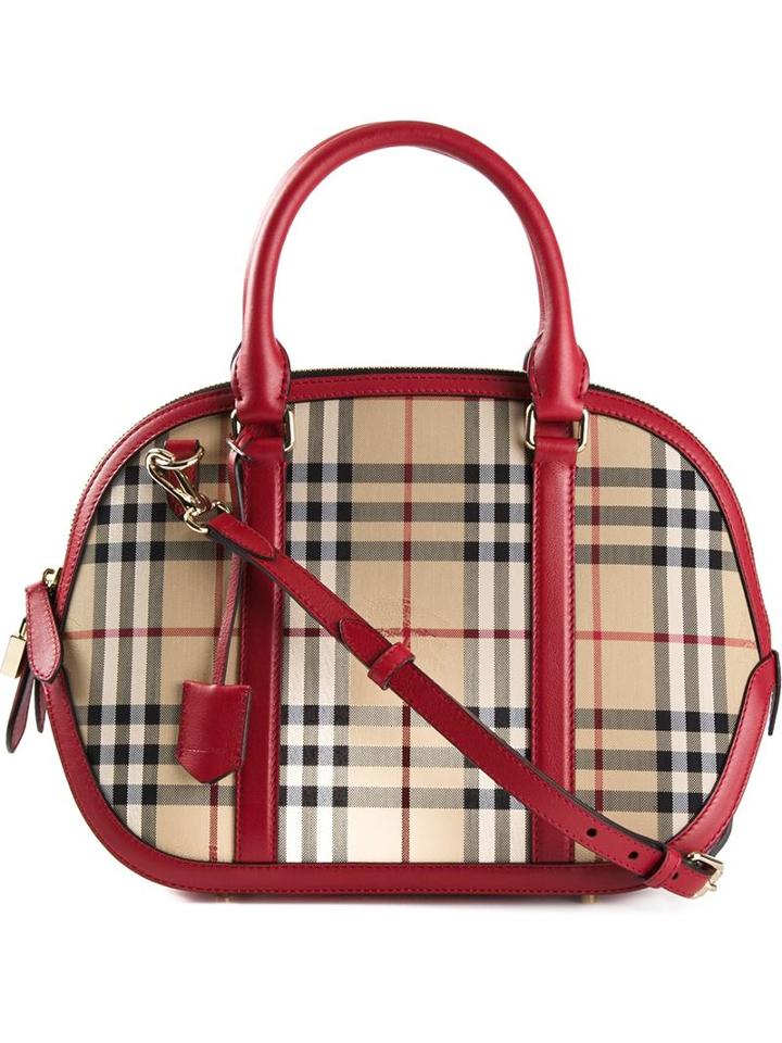 Burberry Haymarket Check Tote