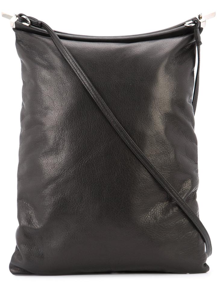 Ann Demeulemeester Rectangle Shoulder Bag, Women's, Black, Leather