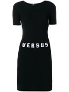 Versus Logo Mini Dress - Black