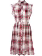 Diesel Checked Buttoned Dress