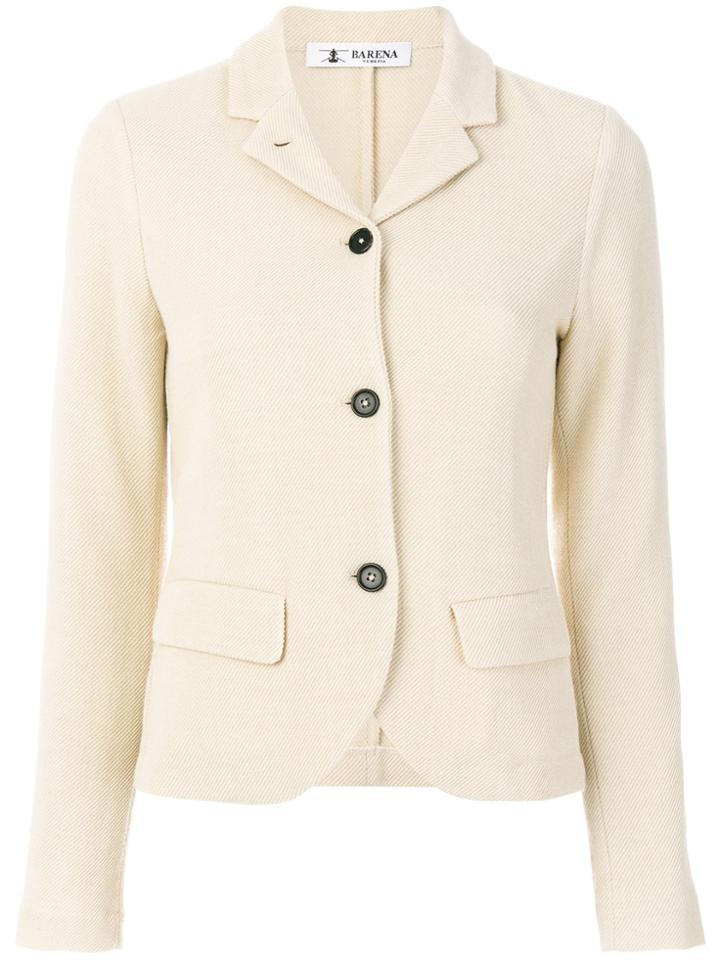 Barena Fitted Jacket - White