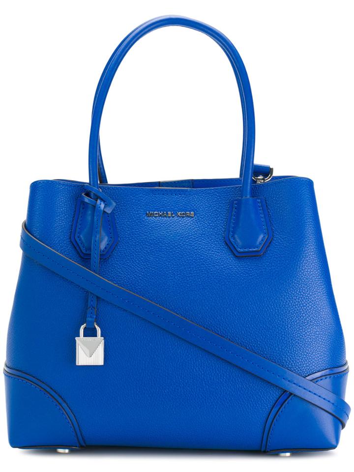 Michael Michael Kors Padlock Tote - Blue