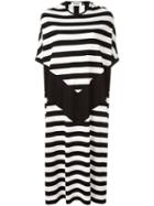 Marios Striped Shift Dress, Women's, Size: Xs, Black, Cotton