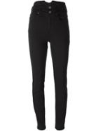 Isabel Marant Étoile 'earley' Jeans, Women's, Size: 42, Black, Cotton/polyester/spandex/elastane
