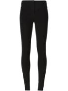 Roberto Cavalli Skinny Fit Trousers, Women's, Size: 40, Black, Silk/viscose/polyamide/polyester