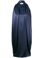 Gianluca Capannolo Sleeveless Dress, Women's, Size: 42, Blue, Polyethylene/triacetate
