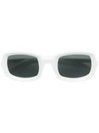 Saint Laurent Eyewear Square Sunglasses - White