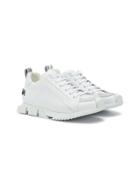 Dolce & Gabbana Kids Teen Classic Low-top Sneakers - White
