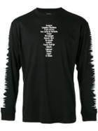 Marcelo Burlon County Of Milan Printed Sweatshirt, Men's, Size: Small, Black, Cotton