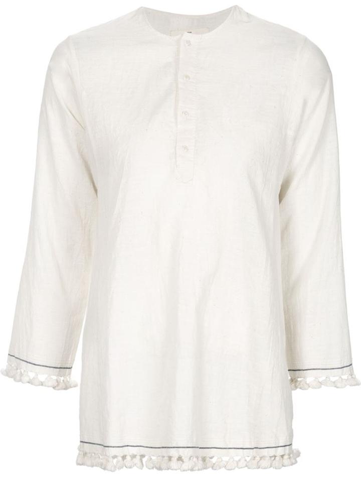Dosa Tasselled Kaftan Top