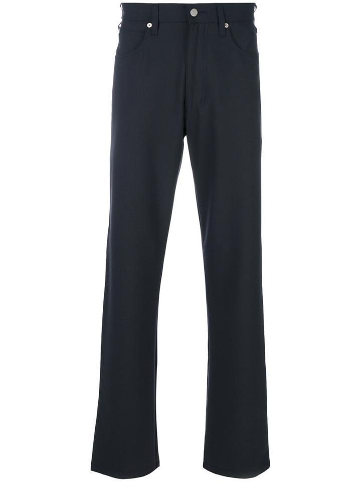 Armani Jeans - Five Pocket Trousers - Men - Polyester/spandex/elastane/viscose - 31, Blue, Polyester/spandex/elastane/viscose
