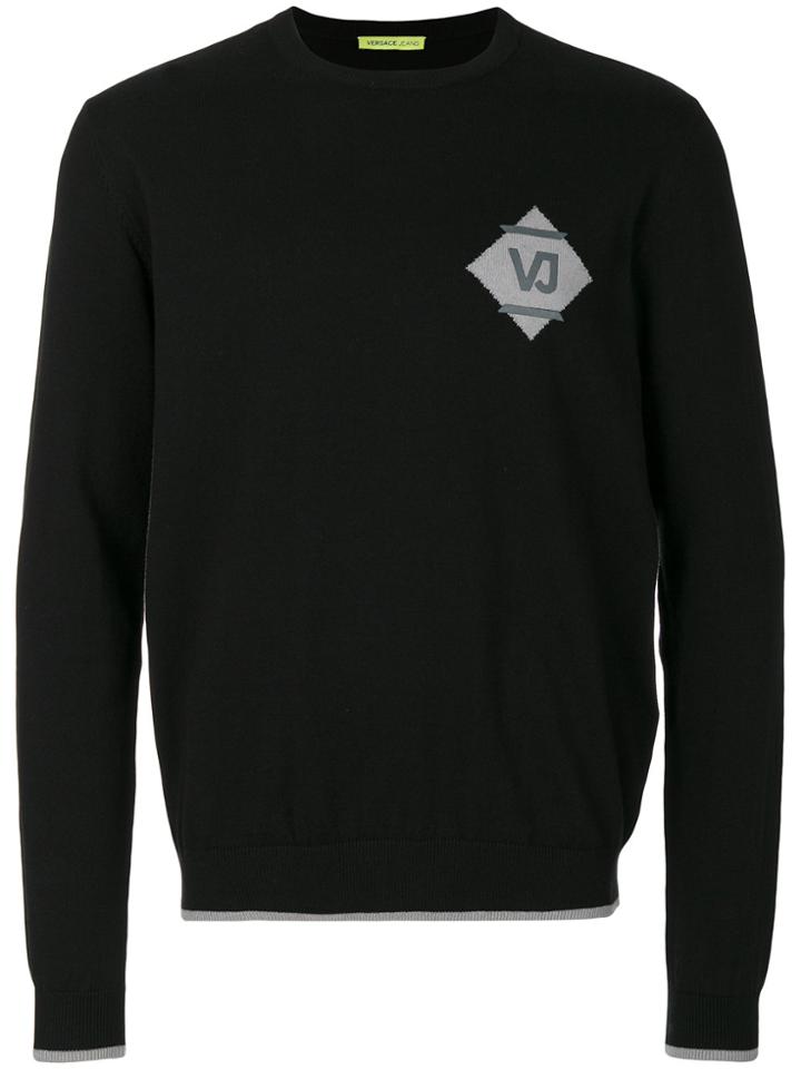 Versace Jeans Logo Sweatshirt - Black