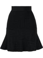 Cecilia Prado Knit Skirt, Women's, Size: G, Black, Viscose