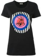 Iceberg Bugs Bunny Print T-shirt, Women's, Size: 38, Black, Cotton