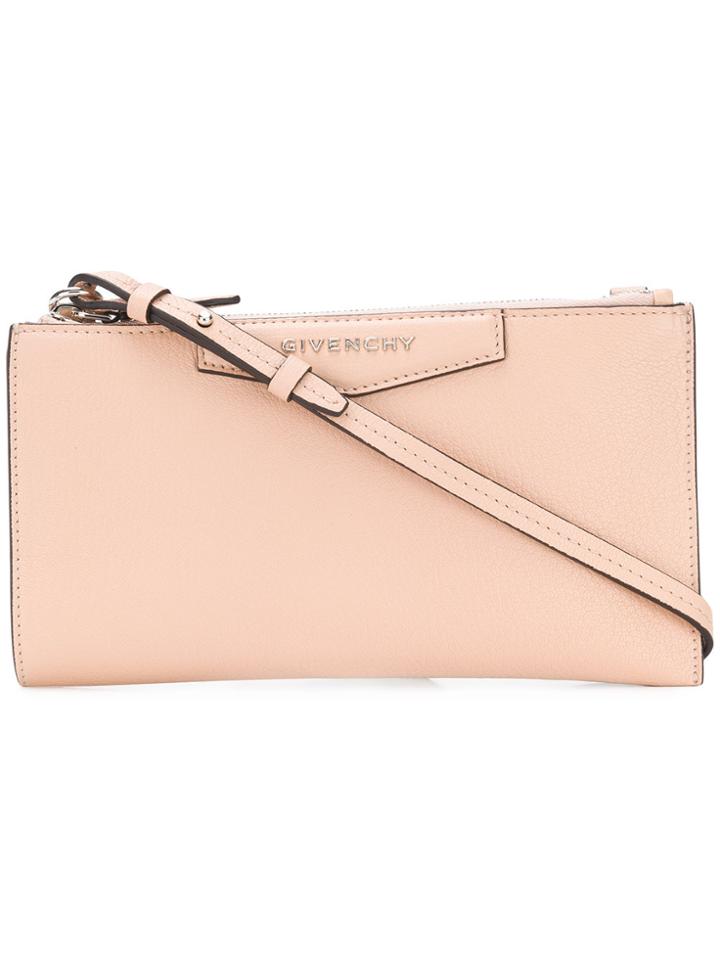 Givenchy Antigona Cross-body Pouch - Pink & Purple