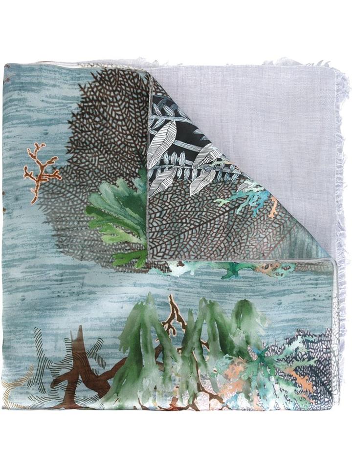 Forte Forte Coral Print Scarf