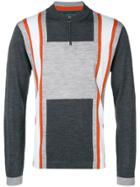 Ps By Paul Smith Colour Block Sweater - Grey
