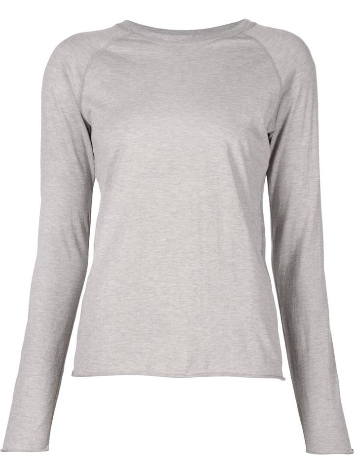 Arts & Science Longsleeved T-shirt, Women's, Size: 3, Grey, Cotton