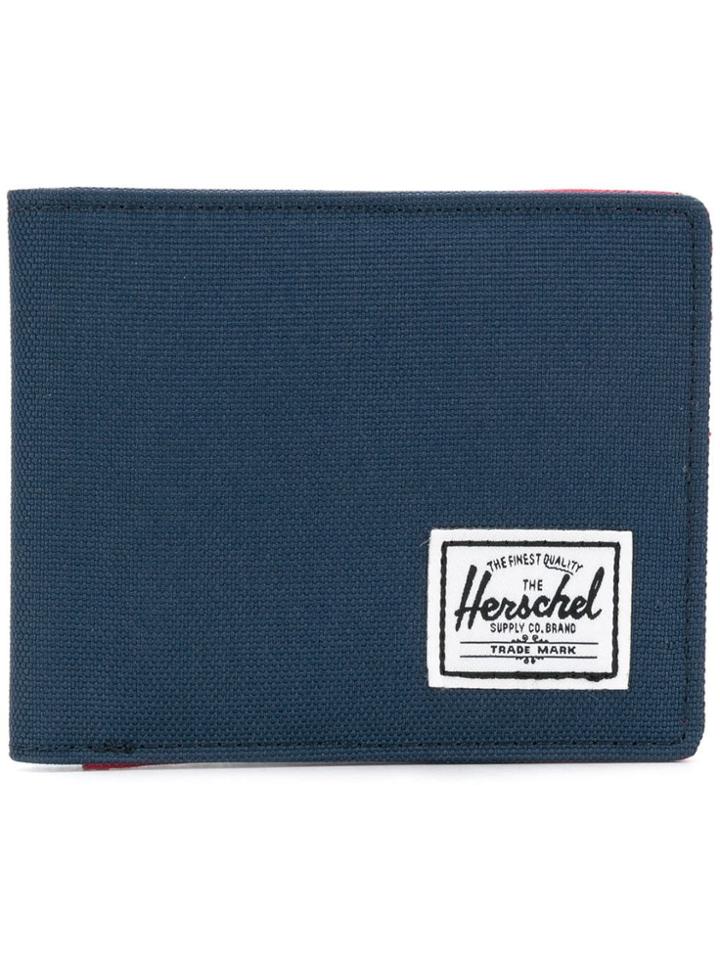 Herschel Supply Co. Foldover Logo Wallet - Blue