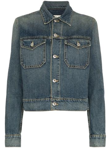 Eve Denim Eve Kaila Ls Jns Jkt - Blue