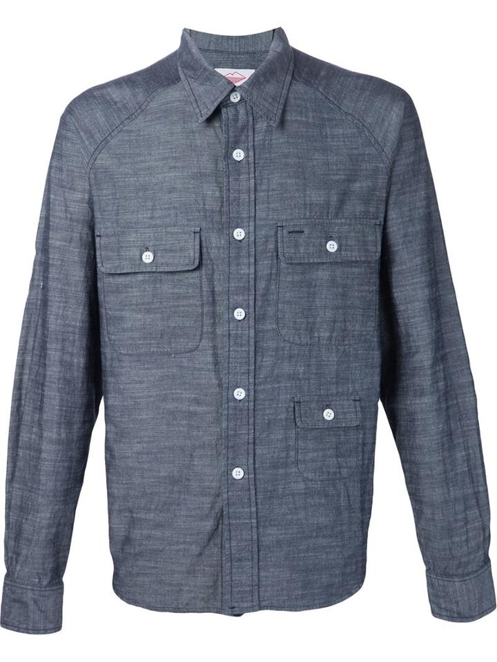 Battenwear Textured Three Pocket Button Down Shirt
