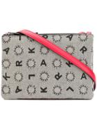 Karl Lagerfeld K/jacquard Flat Crossbody Bag - Red