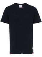 Thom Browne Signature Stripe Cotton T-shirt - Blue