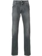 Jacob Cohen Fitted Straight Jeans - Grey