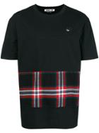 Mcq Alexander Mcqueen Checked Printe T-shirt - Black