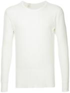 N. Hoolywood Crew Neck Jersey - White