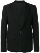 Individual Sentiments Tailored Woven Jacket - Black