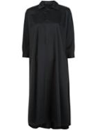 Y's Henley Dress, Women's, Size: 1, Black, Wool